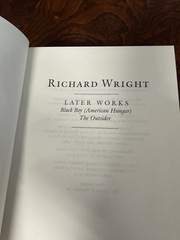 Richard Wright Early and Later Works 2 Volumes Library of America 1st Printings