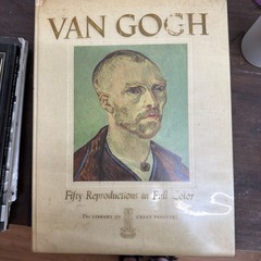 VAN GOGH Fifty Reproductions in Full Color FIRST EDITION 1950 by Meyer Shapiro