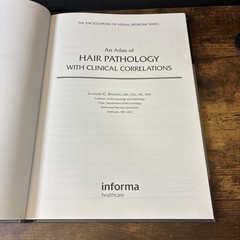 AN ATLAS OF HAIR PATHOLOGY WITH CLINICAL CORRELATIONS 2009 Hardcover By Sperling