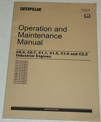 Caterpillar Operation Maintenance Manual C-0.5/0.7/1.1/1.5/1.6/2.2. 2010