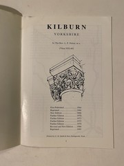 Kilburn Yorkshire by Rev. L.F. Peltor 1993 24 pages