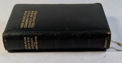 Rare Pocket Size Musson Common Prayer Canada Hymn Book Leather Gold Gilded Edge