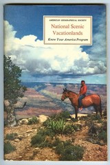 Vintage 1963 “NATIONAL SCENIC VACATIONLANDS” Know Your AMERICA Program Booklet!