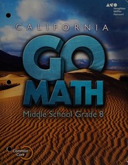 Holt Mcdougal Go Math! : Student Interactive Worktext Grade 7 201