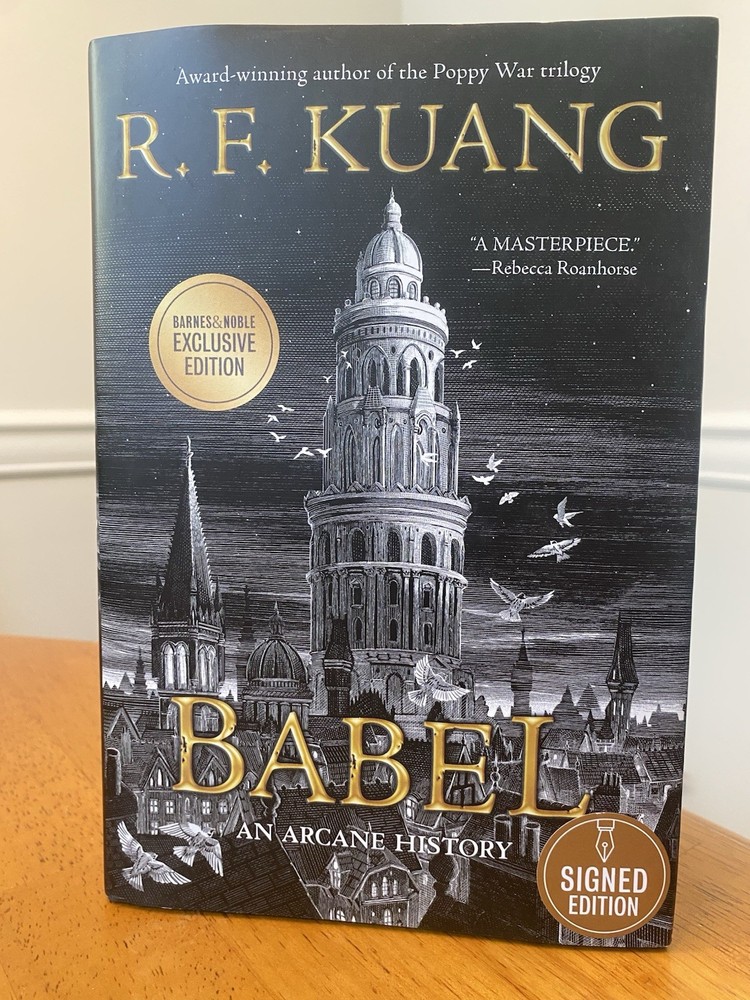 Babel By R.F. Kuang SIGNED Hardcover