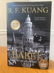 Babel By R.F. Kuang SIGNED Hardcover
