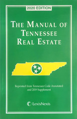 TN Real Estate Manual 2020 LexisNexis Law Textbook Tennessee Broker Agent Exam