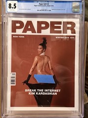 Paper #v31 #3 (2024) Both Kim Kardashian Covers! Clothed CGC 9.2 & Nude CGC 8.5.