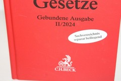 Beck’s Deutsche Gesetze Gebundene Ausgabe II/2024: Rechtsstand Inkl. Rechnung