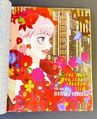 THE MAN WHO LEPT THROUGH FILM The Art of Mamoru Hosoda HARDBOUND BOOK 272 Pages