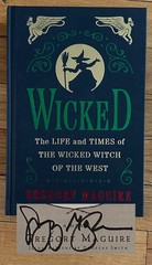 SIGNED Gregory Maguire Wicked Deluxe Hardcover Edition, 1st Print Sprayed Edges
