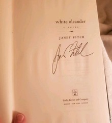 SIGNED* White Oleander Janet Fitch HB DJ 1ST ED