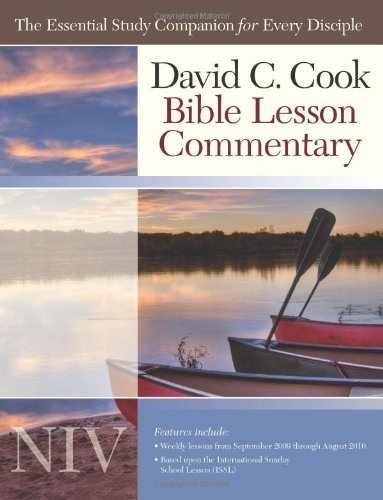 David C. Cook’s NIV Bible Lesson – Paperback, by Cook David C – Very Good