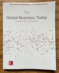 Loose-Leaf Global Business Today by Charles W. L. Hill (2019, Ringbound)