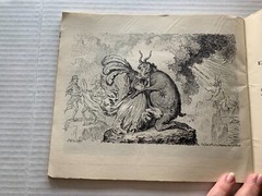 Vtg 1970 Benjamin Blom Book Catalog JAMES GILLRAY Illustrations 71 Pages