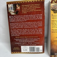 Kate Quinn Rome Historical Lot 3 Paperback Novels Mistress Empress Borgias Books