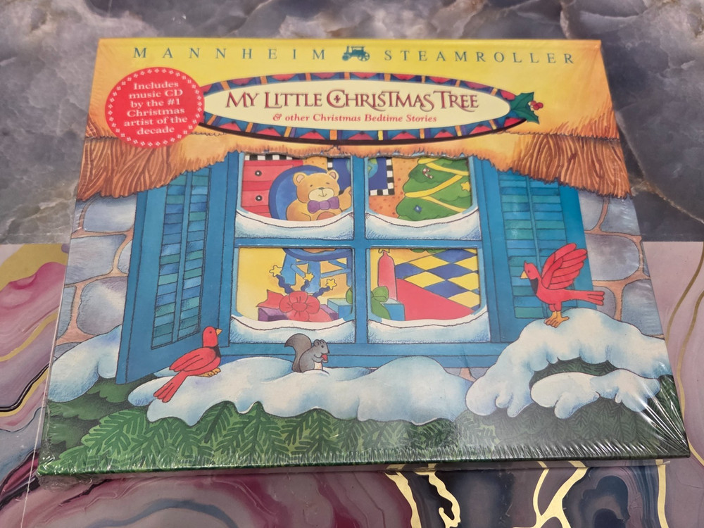 MY LITTLE CHRISTMAS TREE & OTHR CHRISTMAS BEDTIME STORIES, POP-UP BOOK & CD, NEW