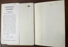 Stephen Morris by Nevil Shute (1961)- 1st Ed HCDJ Very Good