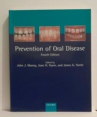 Prevention of Oral Disease by June H. Nunn (2003, Uk-Trade Paper)