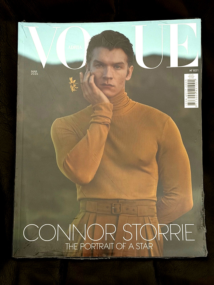 CONNOR STORRIE Heated Rivalry VOGUE Adria March 2026 Cover #1 NEW SEALED