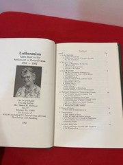 LUTHERANISM Takes Root in Settlement of Pennsylvania 1682-1982 Morna M. Huffman