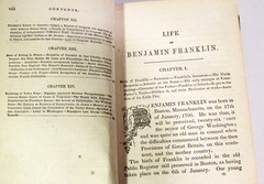 1868 LIFE OF BENJAMIN FRANKLIN: Embracing Anecdotes Illus. of His Character