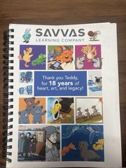 Savvas Learning Company, Thank You Teddy , for 18 Years Of Heart, Art, And Legac