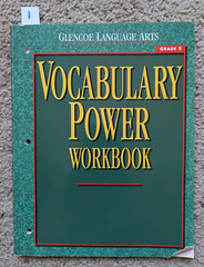 Vocabulary Power Workbook : Grade 9 by McGraw-Hill Glencoe Language Arts