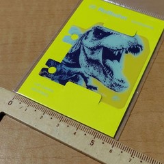 Jurassic World Tyrannosaurus Rollbahn Bookmark Loft Limited Edition 2.1×2.2in