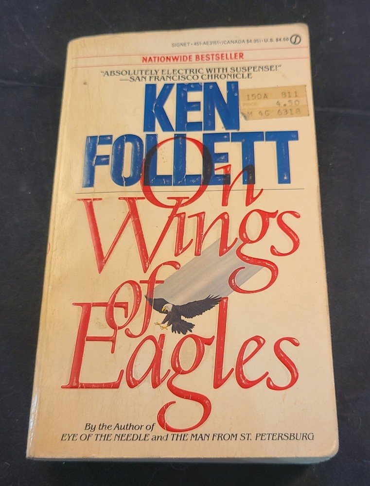 On Wings of Eagles Ken Follett 1984 Signet Printing Nonfiction NAL PB