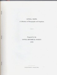 Lovell ME Collection of Photographs Snapshots 1978 Book 52 Pages Genealogy