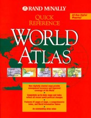 Rand McNally Quick Reference World Atlas (World Atlas / Quick Reference) – GOOD