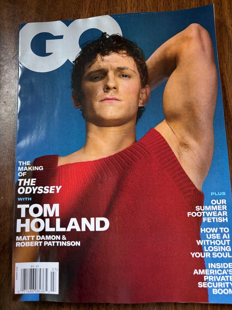 GQ MAGAZINE Summer 2026 (June) Tom Holland AS-IS $2.99 SALE