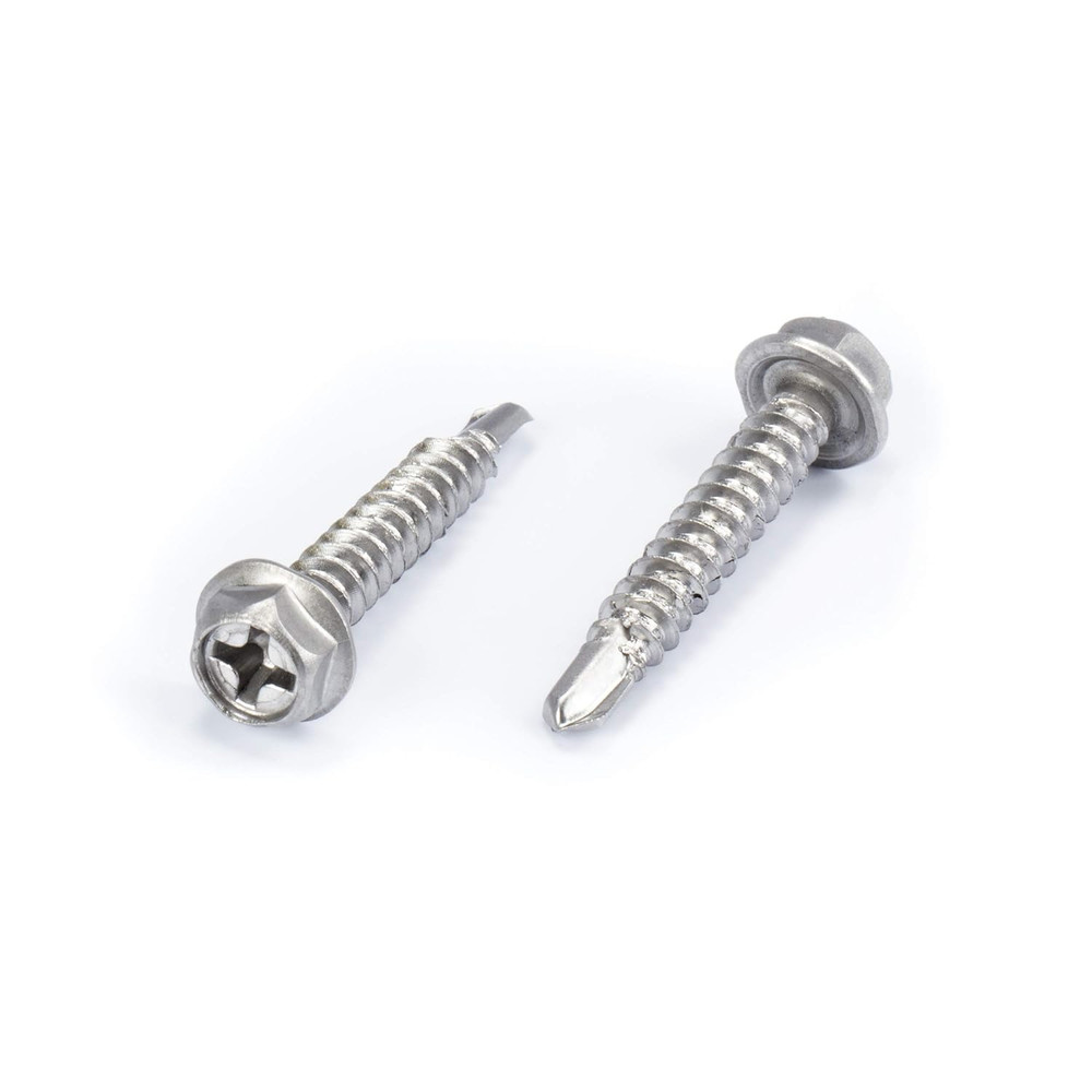 #8 Size, 1″ Length (25Mm) – Self Tapping/Drilling Screw – 410 Stainless Steel Sc