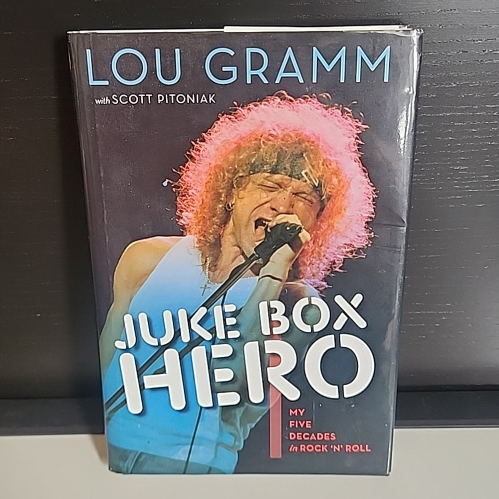 Lou Gramm w/Scott Pitoniak Juke Box Hero Five Decades of Rock n Roll – Free Ship
