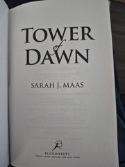 Tower of Dawn by Sarah J. Maas (Paperback, 2017) First Print RARE BOUND IN INDIA