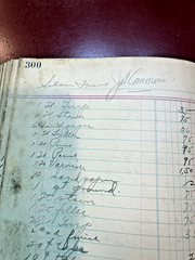 Old Vintage Store Ledger July 1941 Pennsylvania Coal town