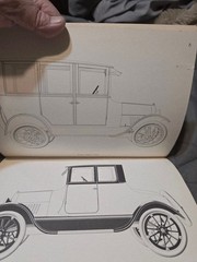 Antique Automobiles Dover Coloring Book 1971 Clarence P. Hornung NEW 43 PAGES