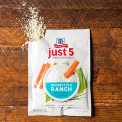 McCormick Just 5 Simple Ingredients Homestyle Ranch 1.25 Ounce (Pack of 12)