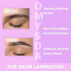 Lash Lift Kit Brow Lamination 2 in 1 0 Fl Oz (Pack of 1000), Black