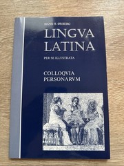 Colloquia Personarum (Lingua Latina) – Paperback By Ã?rberg, Hans H. – GOOD