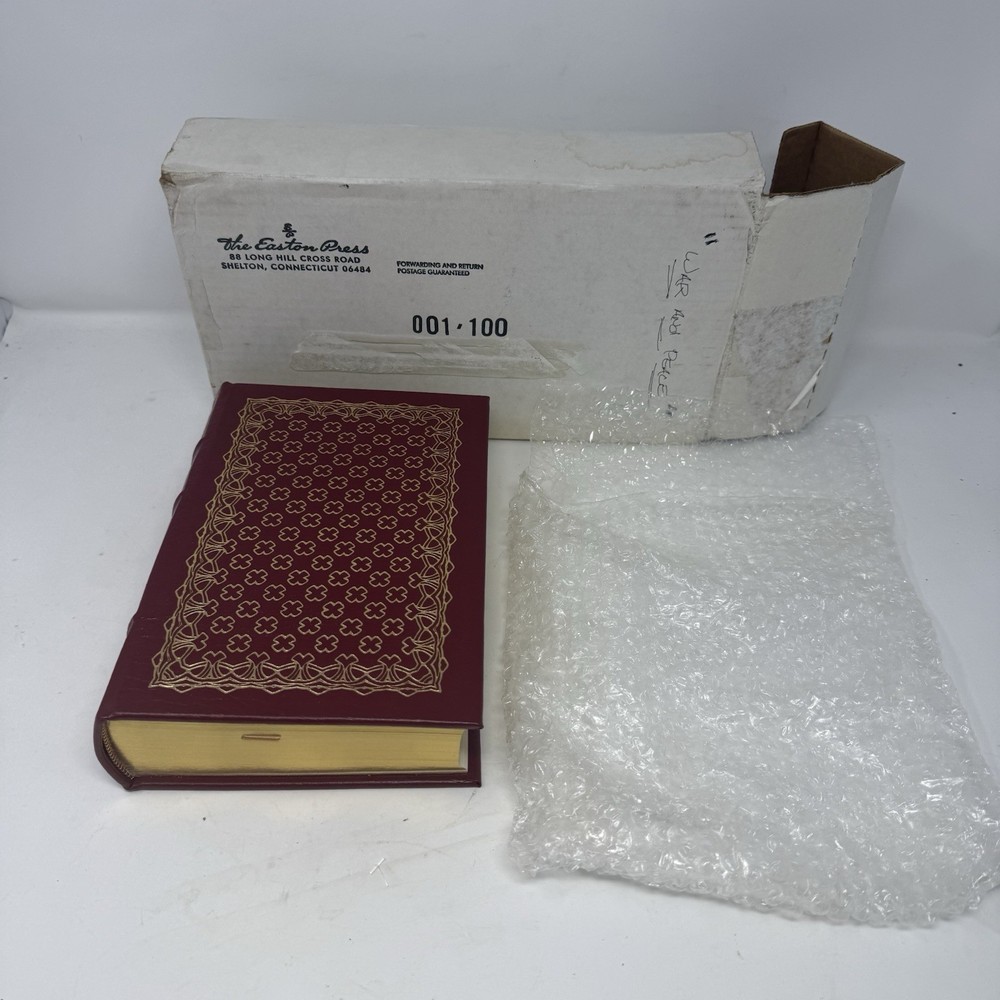 War and Peace by Leo Tolstoy – Easton Press – 100 Greatest – Excellent Copy!