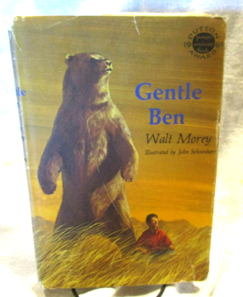GENTLE BEN by Walt Morey. 1965 First Edition Hardcover. Nice