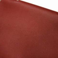 HERMES Agenda Zip Notebook cover Smooth Leather Bordeaux Card Case Zip Aro…