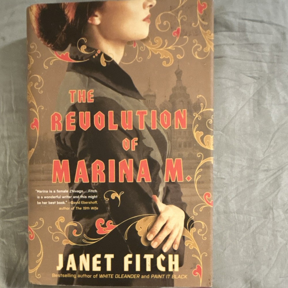 Janet Fitch The Revolution of Marina M. Hardcover Dust Jacket Fiction English