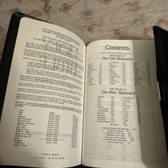 1995 Holy Bible NIV Pocket-Size Bonded Leather Broadman & Holman