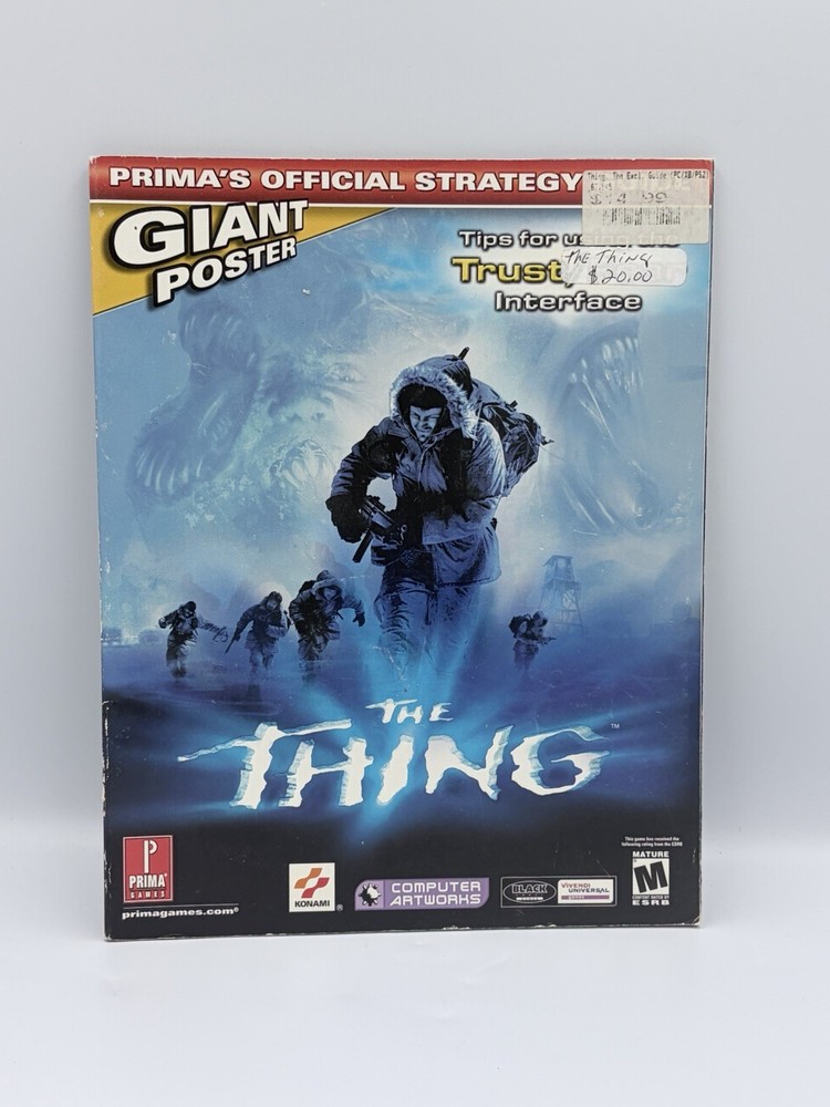 The Thing Prima Official Strategy Guide (2002, Trade Paperback) PlayStation 2