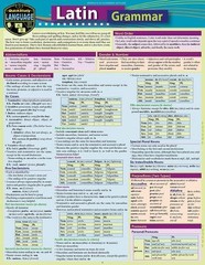 Latin Grammar: A Quickstudy Laminated Reference Guide by Liliane Arnet Paperback