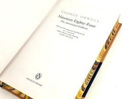 GEORGE ORWELL – 1984 (NINETEEN EIGHTY-FOUR) premium leather binding