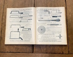 RD MELHUISH LTD CATALOGUE No 20 1913 TOOLS & MACHINES ENGINEERING REFERENCE BOOK